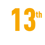 13th number image